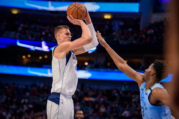 Kristaps Porzingis © Jerome Miron-USA TODAY Sports